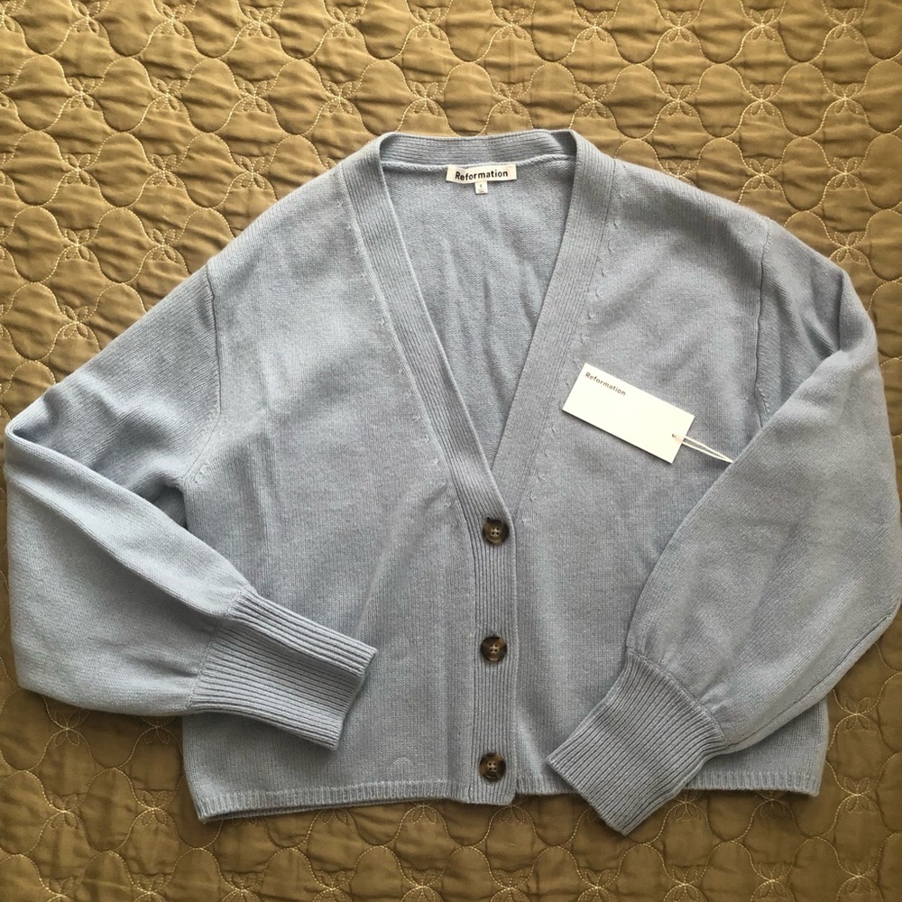 NWT Reformation Varenne Cardigan